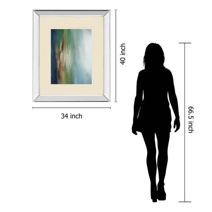 Classy Living First Light Wall Art 34"x40", Mirrored