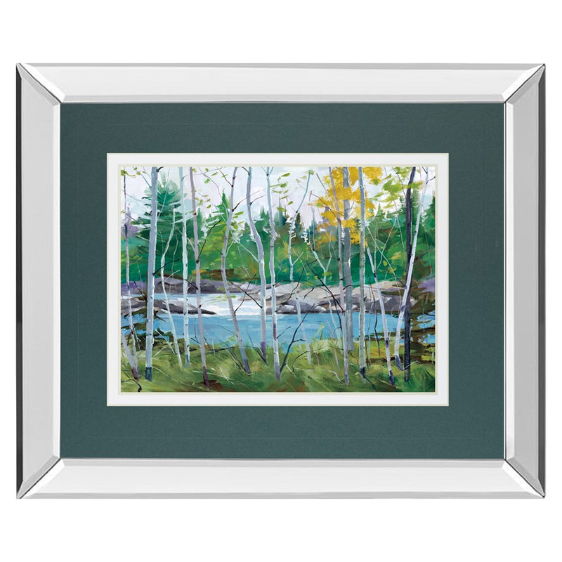 Classy Living Birch River View Wall Art 40"x34", Mirrored