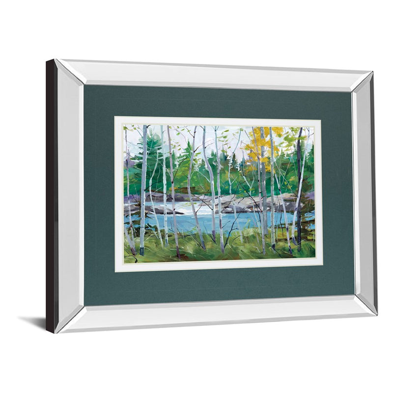 Classy Living Birch River View Wall Art 40"x34", Mirrored