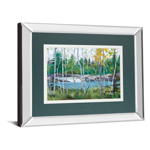 Classy Living Birch River View Wall Art 40"x34", Mirrored