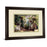 Classy Living Morning Atrium Wall Art Double Mat 40"x34", Chocolate