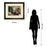 Classy Living Morning Atrium Wall Art Double Mat 40"x34", Chocolate