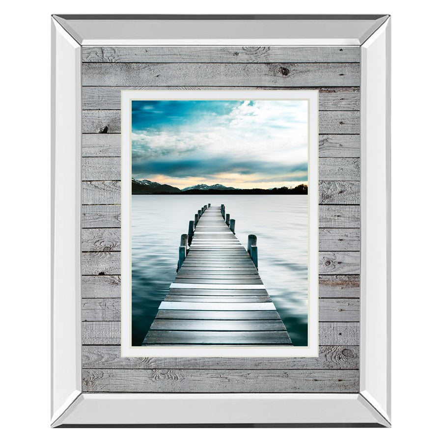 Classy Living Jetty Path Wall Art 34"x40", Mirrored
