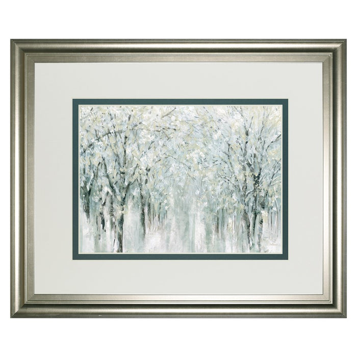 Classy Living Winter Mist Wall Art Double Mat 40"x34", Silver Serenity - DM5669