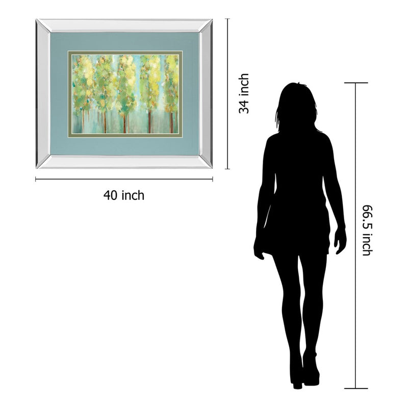 Classy Living Serene Grove Wall Art 40"x34", Mirrored