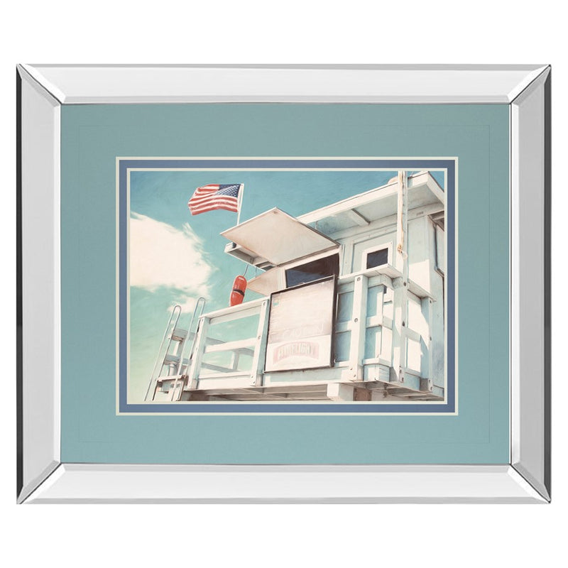 Classy Living Coastal Watchtower Wall Art 40"x34", Mirrored