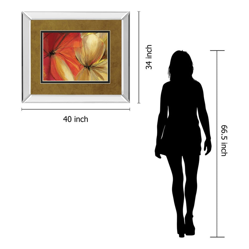 Classy Living Sharing The Spotlight Wall Art 40"x34", Mirrored