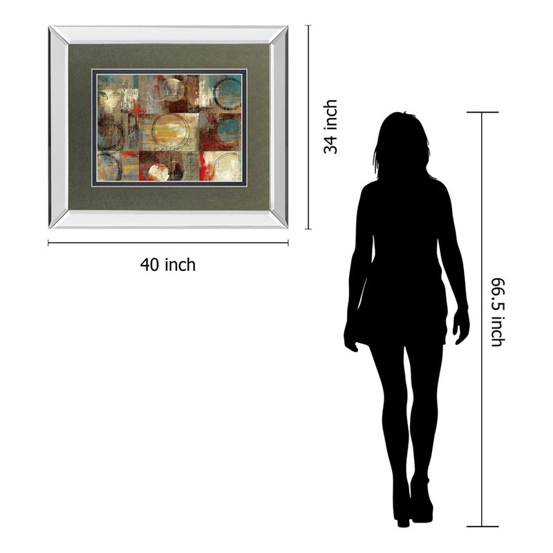 Classy Living All Around Play Wall Art 40"x34", Mirrored