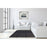 Classy Living Grey Serenade Wall Art Double Mat 40"x34", Silver Serenity