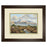 Classy Living Mountain Serenity Wall Art Double Mat 40"x34", Cinnamon