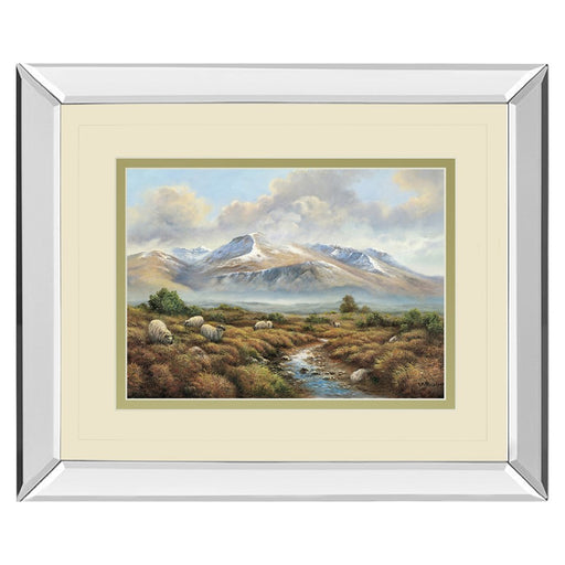 Classy Living Mountain Serenity Wall Art 40"x34", Mirrored