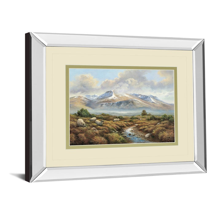 Classy Living Mountain Serenity Wall Art 40"x34", Mirrored