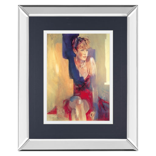 Classy Living Contemplative Figure Wall Art 34"x40", Mirrored - DM5694MF