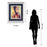 Classy Living Contemplative Figure Wall Art 34"x40", Mirrored