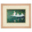 Classy Living Tranquil Rowers Wall Art Double Mat 40"x34", Rose Gold - DM5700