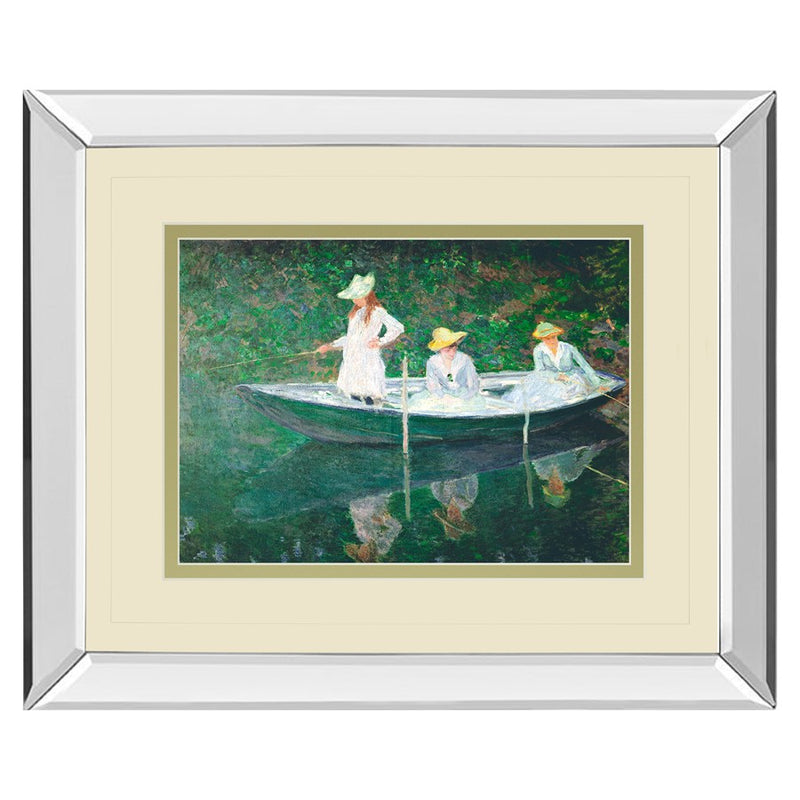Classy Living Tranquil Rowers Wall Art 40"x34", Mirrored