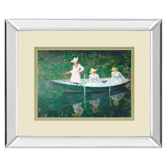 Classy Living Tranquil Rowers Wall Art 40"x34", Mirrored - DM5700MF