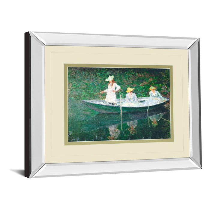 Classy Living Tranquil Rowers Wall Art 40"x34", Mirrored