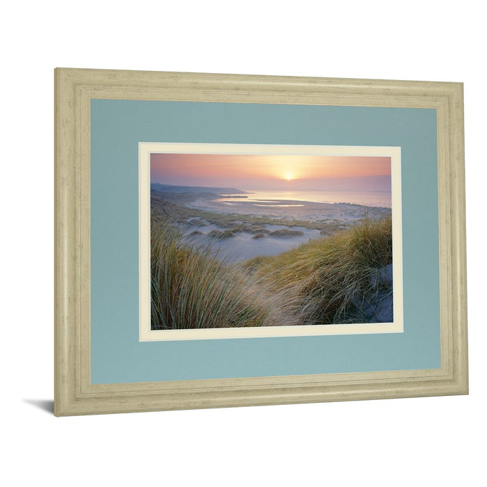 Classy Living Serene Dunes Wall Art Double Mat 40"x34", Ivory Bliss