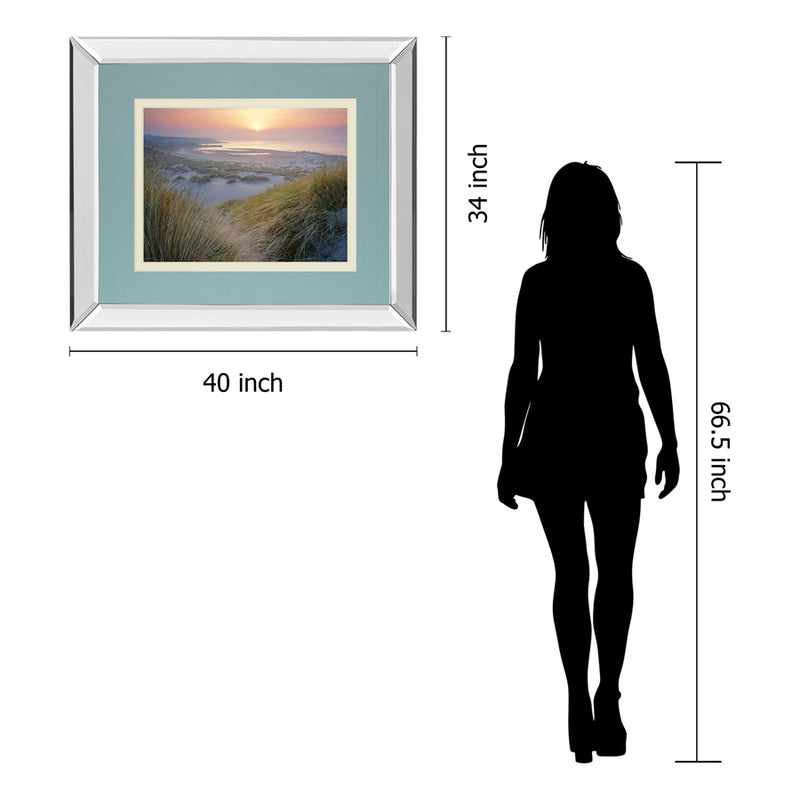 Classy Living Serene Dunes Wall Art 40"x34", Mirrored
