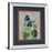 Classy Living Midnight Iris Garden Wall Art 34"x40", Mirrored