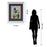 Classy Living Midnight Iris Garden Wall Art 34"x40", Mirrored