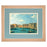 Classy Living Venetian Canal View Wall Art Double Mat 40"x34", Rose Gold