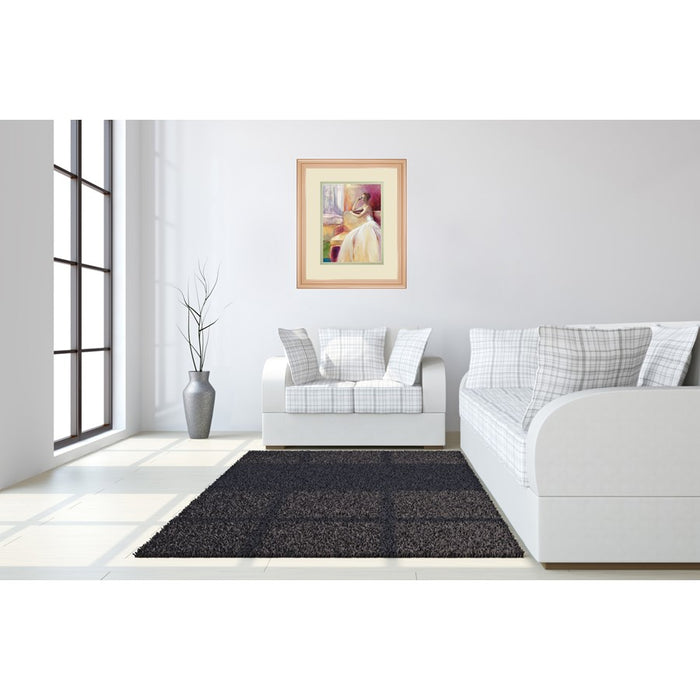 Classy Living Quiet Reflection Wall Art Double Mat 34"x40", Rose Gold