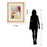 Classy Living Quiet Reflection Wall Art Double Mat 34"x40", Rose Gold