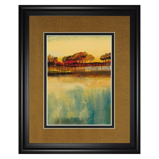 Classy Living October Sky II Wall Art Double Mat 34"x40", Midnight Aura - DM5727