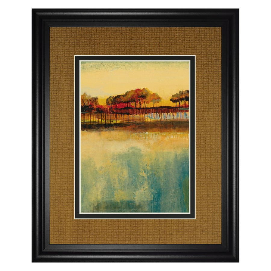 Classy Living October Sky II Wall Art Double Mat 34"x40", Midnight Aura - DM5727