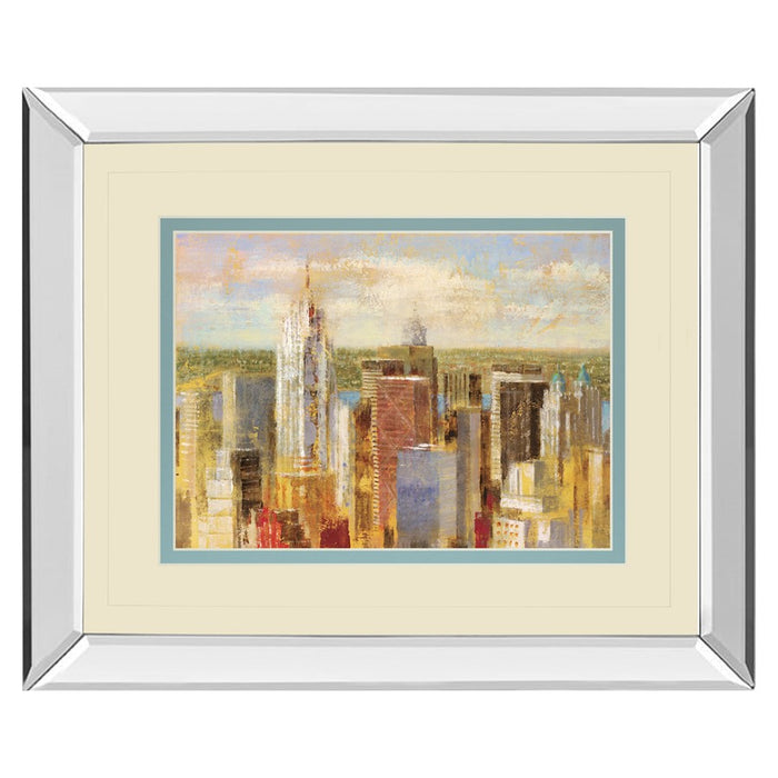 Classy Living Sunlit Towers Wall Art 40"x34", Mirrored