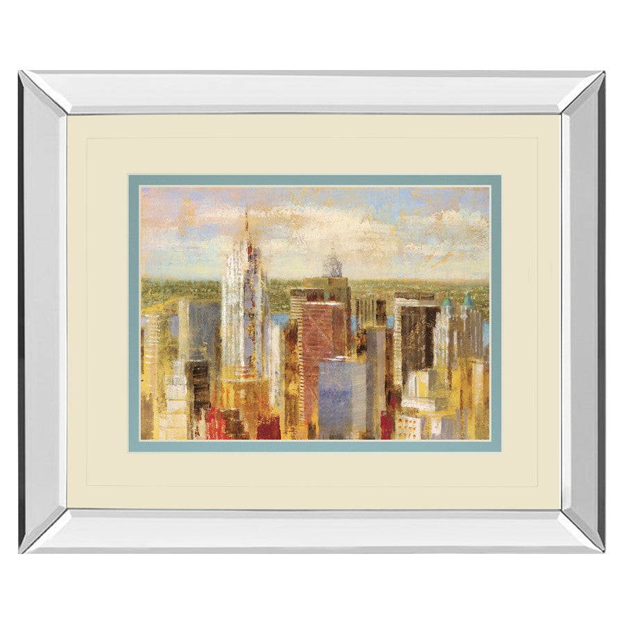 Classy Living Sunlit Towers Wall Art 40"x34", Mirrored