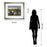 Classy Living Urban Twilight Wall Art Double Mat 40"x34", Silver Serenity