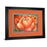 Classy Living Red Lotus Bloom Wall Art Double Mat 40"x34", Midnight Aura