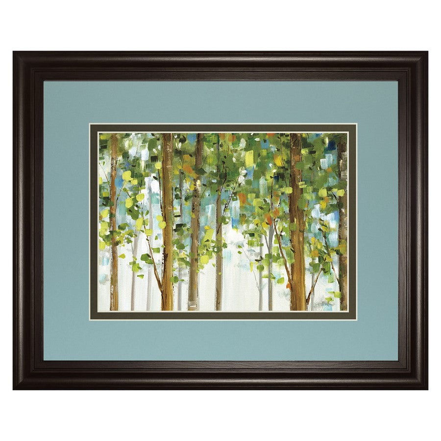 Classy Living Woodland Whisper Wall Art Double Mat 40"x34", Chocolate - DM5751