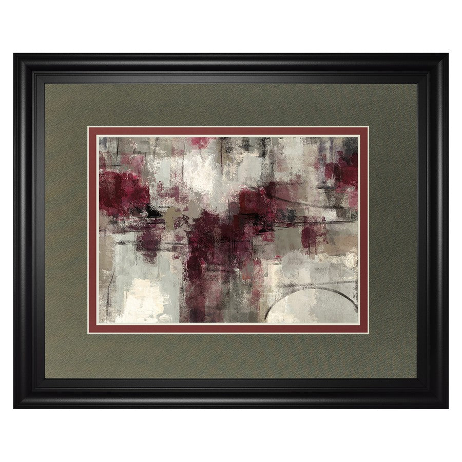 Classy Living Muted Harmony Wall Art Double Mat 40"x34", Midnight Aura