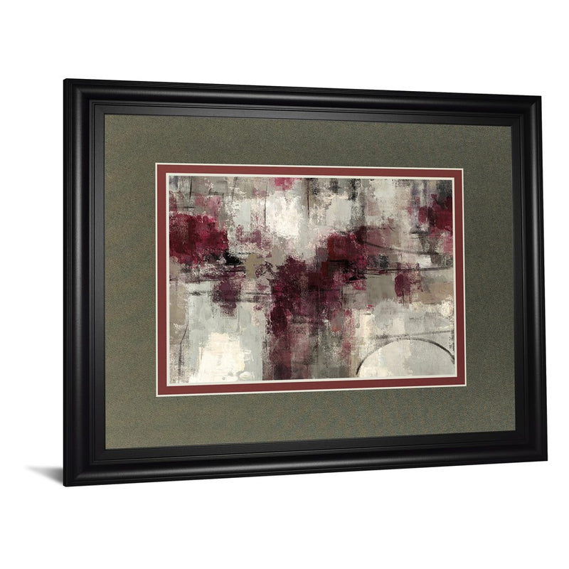 Classy Living Muted Harmony Wall Art Double Mat 40"x34", Midnight Aura