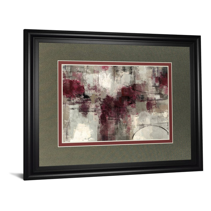 Classy Living Muted Harmony Wall Art Double Mat 40"x34", Midnight Aura