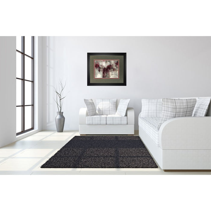 Classy Living Muted Harmony Wall Art Double Mat 40"x34", Midnight Aura