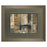 Classy Living One Way Street Wall Art Double Mat 40"x34", Tranquil Ash