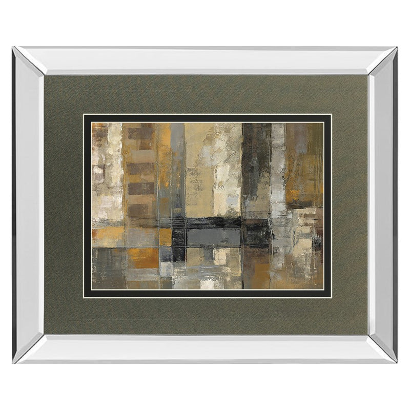 Classy Living One Way Street Wall Art 40"x34", Mirrored