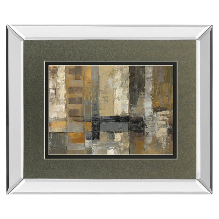 Classy Living One Way Street Wall Art 40"x34", Mirrored