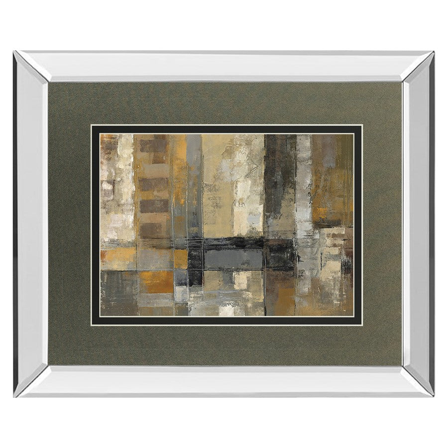 Classy Living One Way Street Wall Art 40"x34", Mirrored