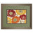 Classy Living Floral Harmony Wall Art Double Mat 40"x34", Tranquil Ash
