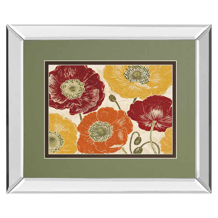 Classy Living Floral Harmony Wall Art 40"x34", Mirrored