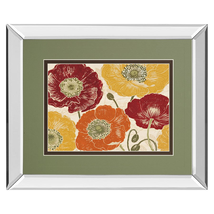 Classy Living Floral Harmony Wall Art 40"x34", Mirrored