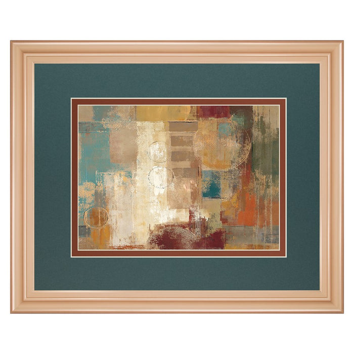 Classy Living Elegant Harmony Wall Art Double Mat 40"x34", Rose Gold - DM5759