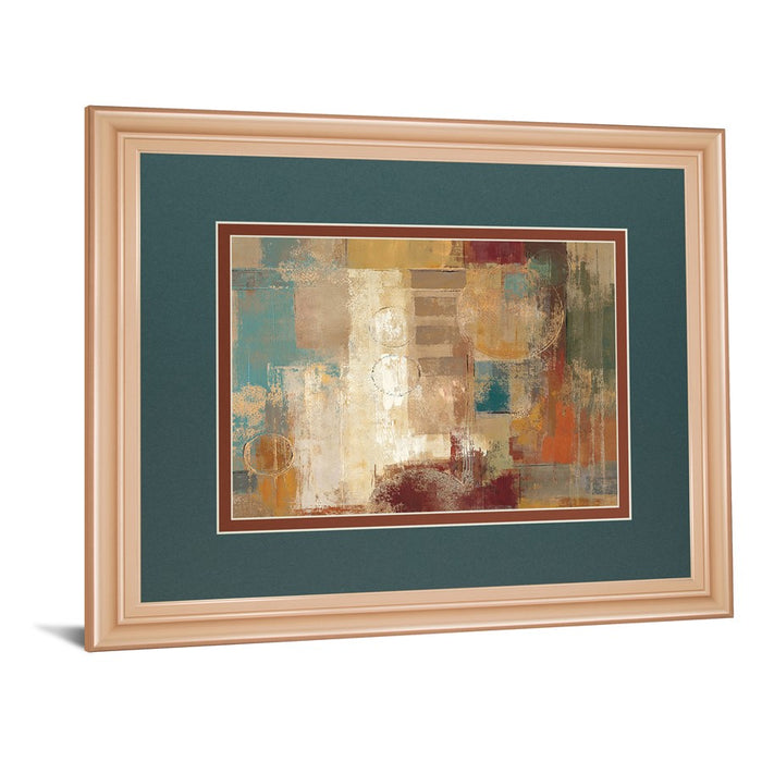 Classy Living Elegant Harmony Wall Art Double Mat 40"x34", Rose Gold