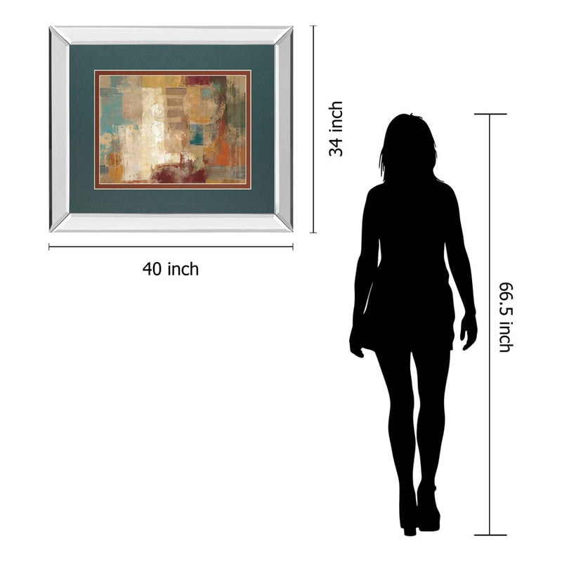 Classy Living Elegant Harmony Wall Art 40"x34", Mirrored
